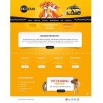 webáruház készítés  Narancs -fehér Állatok és kisállatok honlap sablon 