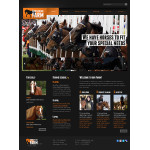 webáruház készítés  Black Horse honlap sablon 