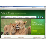 webáruház készítés  Fekete és zöld Wild Life honlap sablon 