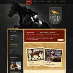  Black u0026 barna ló honlap sablon webáruház készítés