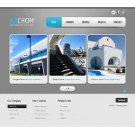Webáruház készítés  Szürke Architecture honlap sablon 