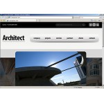 Webáruház készítés  Black u0026 White Architecture honlap sablon 
