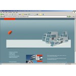 Webáruház készítés  Cián és szürke Construction Company honlap sablon 