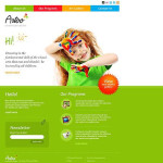  Zöld -fehér Mûvészeti Iskola honlap sablon webáruház készítés
