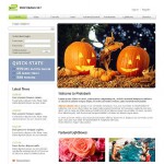 White Photography Web Template webáruház készítés
