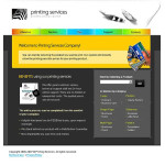 webáruház készítés  Black u0026 White Print Shop honlap sablon 
