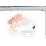 webáruház készítés  White Artist Portfolio Website Template 