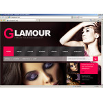 Webáruház készítés  Fekete szépség honlap sablon 