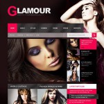  Fekete szépség honlap sablon Webáruház készítés