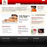  White u0026 Black Beauty Salon honlap sablon Webáruház készítés