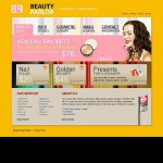  Szürke Szépségszalon honlap sablon Webáruház készítés