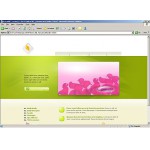 Webáruház készítés  Fehér és sárga Szépségszalon honlap sablon 