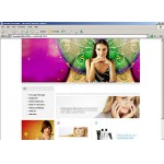 Webáruház készítés  White Szépségszalon honlap sablon 