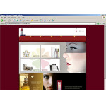 Webáruház készítés  Barna és fehér kozmetika Store honlap sablon 