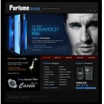 Webáruház készítés  Fekete Kozmetikai Store honlap sablon 
