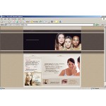 Webáruház készítés  Szürke és fekete kozmetika Store honlap sablon 