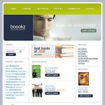  Fehér és szürke Publishing Company honlap sablon Webáruház készítés