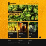  Black u0026 Orange Brewery honlap sablon Honlap és webáruház készítés