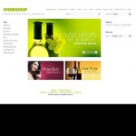  White Wine Magento téma Webáruház készítés
