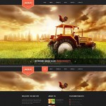  Black u0026 Brown Mezőgazdaság honlap sablon Webáruház készítés