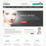  Optometrista \ 's Medical Web Honlap és webáruház készítés