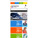 Webáruház készítés  Sport Sport Store Web 