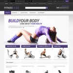  Fitness Sport Web Webáruház készítés