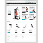 Webáruház készítés  Fitness Sport Web 