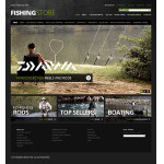 Webáruház készítés  Fishing Sport Web 