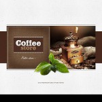  White Coffee Shop Magento Sablon Webáruház készítés