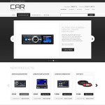  Car Audio és videó webáruház készítés