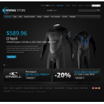 Webáruház készítés  Diving Sport Web 