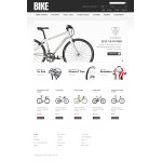 webáruház készítés  Kerékpárok és alkatrészek 